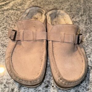 Birkenstock Buckley Shearling Clog - pink - Size 42